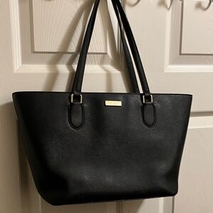 Kate Spade Black daily Leather Tote